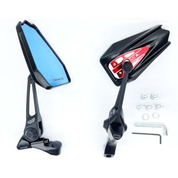 Ref. 17 Espejo Cafe Racer Triangular