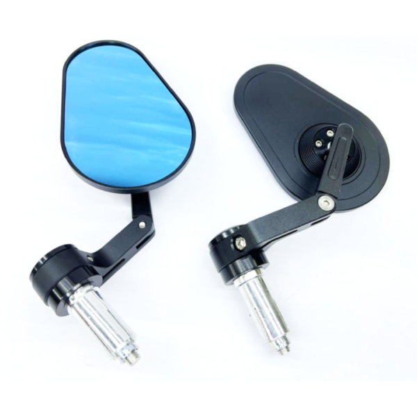Ref. 20 Espejo Cafe Racer Ovalo Plano